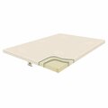 Guest Room 2.5 in. Origins Natural Latex Pillow Topper - California King Size GU2994672